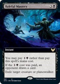 Baleful Mastery (Extended Art) (301) [Strixhaven: School of Mages]