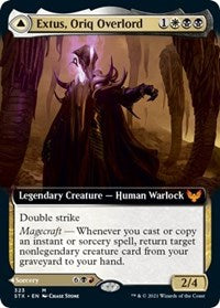 Extus, Oriq Overlord (Extended Art) (323) [Strixhaven: School of Mages]