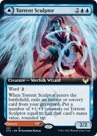 Torrent Sculptor (Extended Art) (331) [Strixhaven: School of Mages]