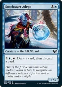 Soothsayer Adept (55) [Strixhaven: School of Mages]
