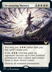 Devastating Mastery (Extended Art) (288) [Strixhaven: School of Mages]
