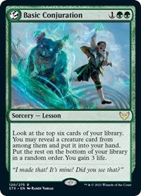Basic Conjuration (120) [Strixhaven: School of Mages]