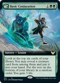 Basic Conjuration (Extended Art) (315) [Strixhaven: School of Mages]