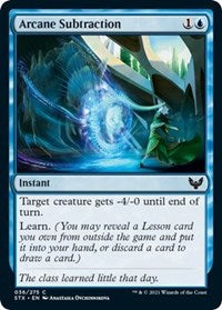 Arcane Subtraction (36) [Strixhaven: School of Mages]