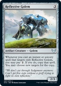 Reflective Golem (257) [Strixhaven: School of Mages]