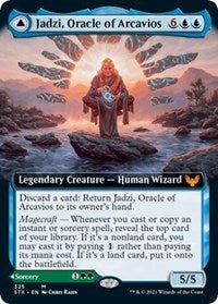 Jadzi, Oracle of Arcavios (Extended Art) (325) [Strixhaven: School of Mages]