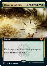 Harness Infinity (Extended Art) (343) [Strixhaven: School of Mages]