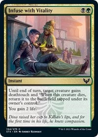 Infuse with Vitality (194) [Strixhaven: School of Mages]
