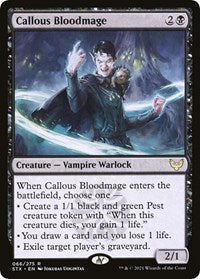 Callous Bloodmage (66) [Strixhaven: School of Mages]
