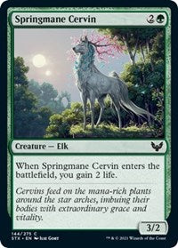 Springmane Cervin (144) [Strixhaven: School of Mages]