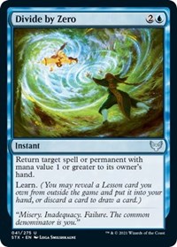 Divide by Zero (41) [Strixhaven: School of Mages]