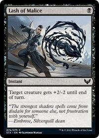 Lash of Malice (74) [Strixhaven: School of Mages]