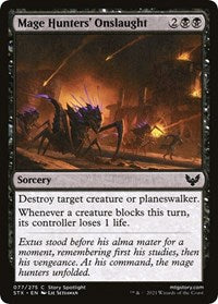 Mage Hunters' Onslaught (77) [Strixhaven: School of Mages]