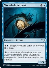 Wormhole Serpent (62) [Strixhaven: School of Mages]