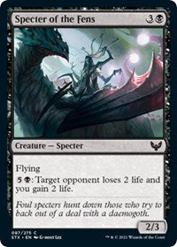 Specter of the Fens (87) [Strixhaven: School of Mages]