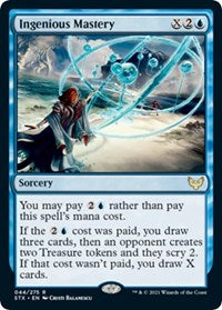 Ingenious Mastery (44) [Strixhaven: School of Mages]