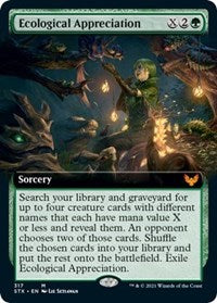 Ecological Appreciation (Extended Art) (317) [Strixhaven: School of Mages]