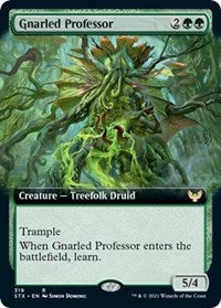 Gnarled Professor (Extended Art) (319) [Strixhaven: School of Mages]