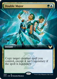 Double Major (Extended Art) (340) [Strixhaven: School of Mages]