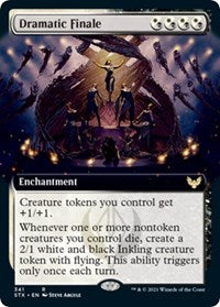 Dramatic Finale (Extended Art) (341) [Strixhaven: School of Mages]