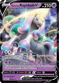 Galarian Rapidash V - SWSH111 (SWSH111) [SWSH: Sword & Shield Promo Cards]