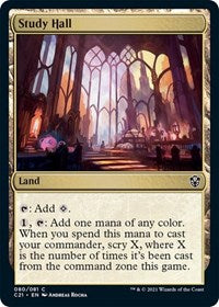 Study Hall (80) [Commander 2021]