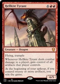 Hellkite Tyrant (172) [Commander 2021]