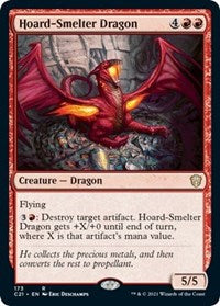 Hoard-Smelter Dragon (173) [Commander 2021]