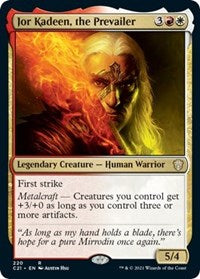 Jor Kadeen, the Prevailer (220) [Commander 2021]
