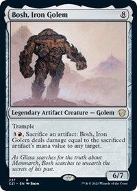 Bosh, Iron Golem (237) [Commander 2021]