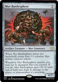 Myr Battlesphere (253) [Commander 2021]