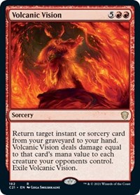 Volcanic Vision (182) [Commander 2021]