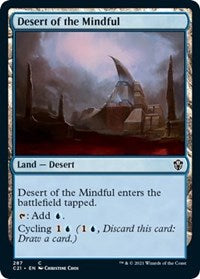 Desert of the Mindful (287) [Commander 2021]