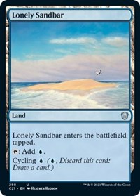 Lonely Sandbar (298) [Commander 2021]