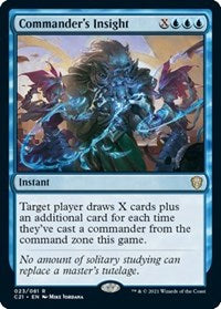 Commander's Insight (23) [Commander 2021]