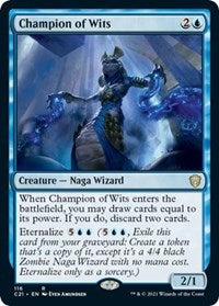 Champion of Wits (116) [Commander 2021]