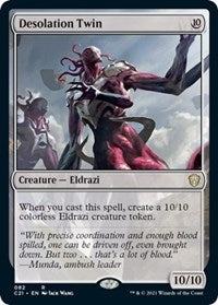 Desolation Twin (82) [Commander 2021]