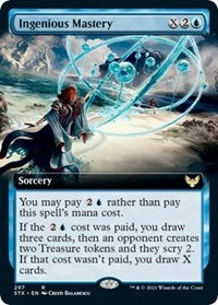 Ingenious Mastery (Extended Art) (297) [Strixhaven: School of Mages]