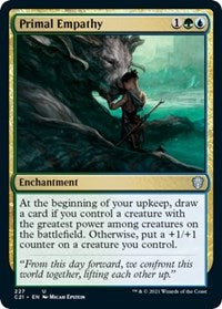 Primal Empathy (227) [Commander 2021]