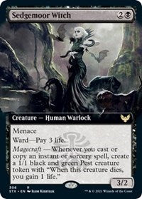 Sedgemoor Witch (Extended Art) (306) [Strixhaven: School of Mages]