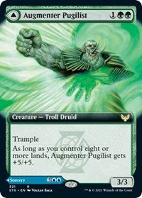 Augmenter Pugilist (Extended Art) (321) [Strixhaven: School of Mages]