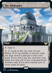 The Biblioplex (Extended Art) (359) [Strixhaven: School of Mages]