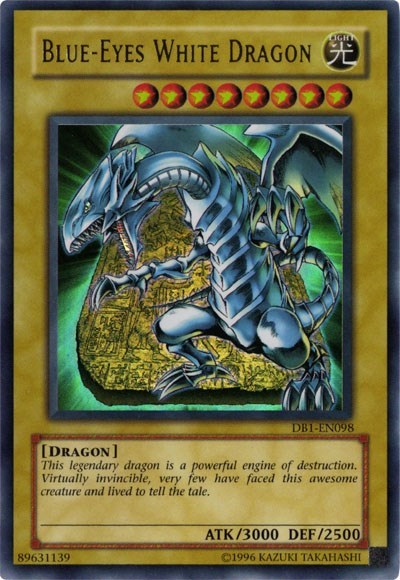 Blue-Eyes White Dragon (DB1-EN098) [Dark Beginning 1]