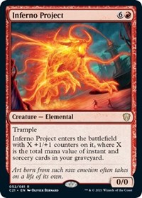 Inferno Project (52) [Commander 2021]