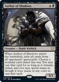 Author of Shadows (35) [Commander 2021]