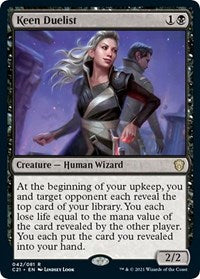 Keen Duelist (42) [Commander 2021]