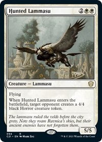 Hunted Lammasu (94) [Commander 2021]
