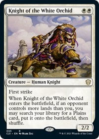 Knight of the White Orchid (95) [Commander 2021]