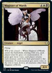 Magister of Worth (223) [Commander 2021]