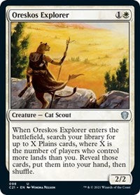 Oreskos Explorer (98) [Commander 2021]
